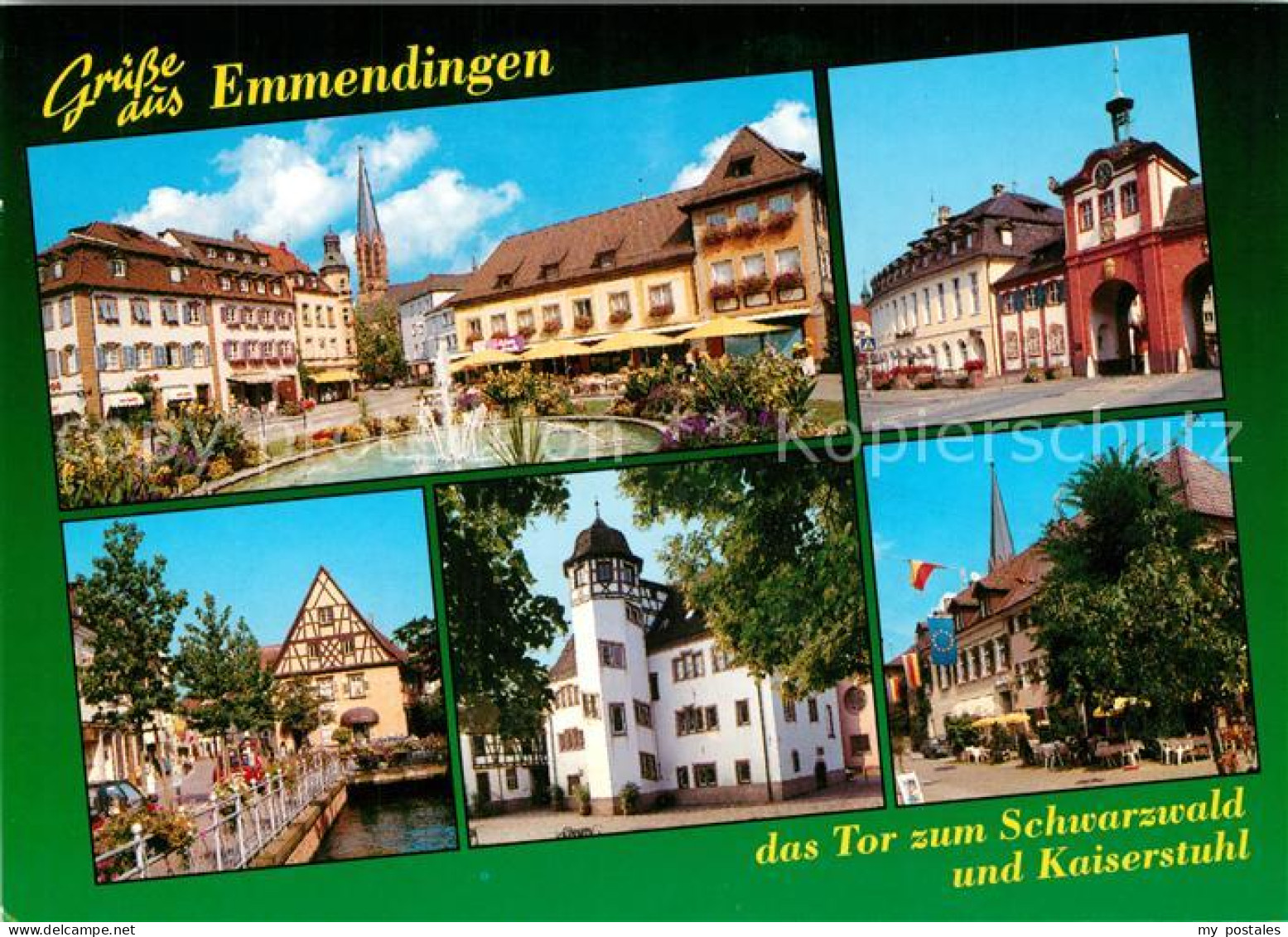 73226314 Emmendingen Marktplatz Innenstadt Tor Zu Schwarzwald Und Kaiserstuhl Em - Emmendingen