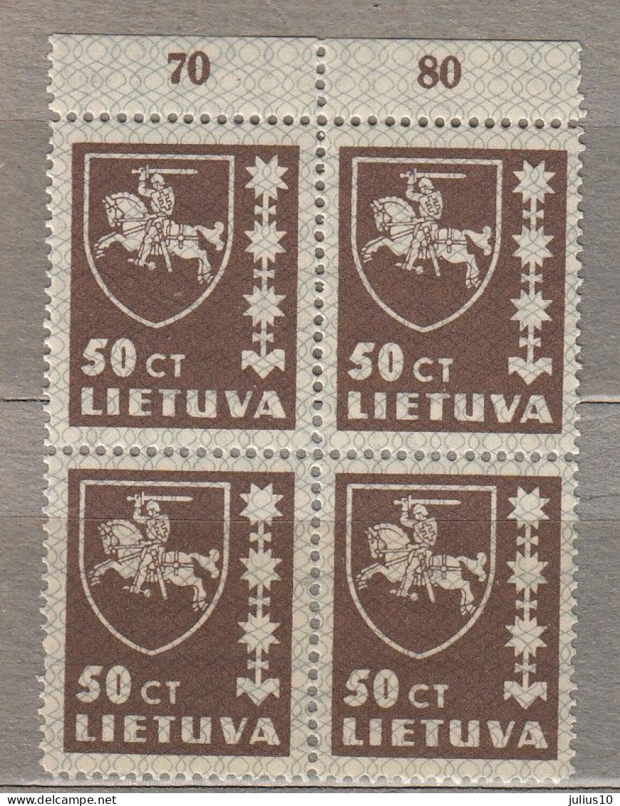 LITHUANIA 1937 Definitive Coat Of Arms MNH(**) Mi 416 #656 - Litauen