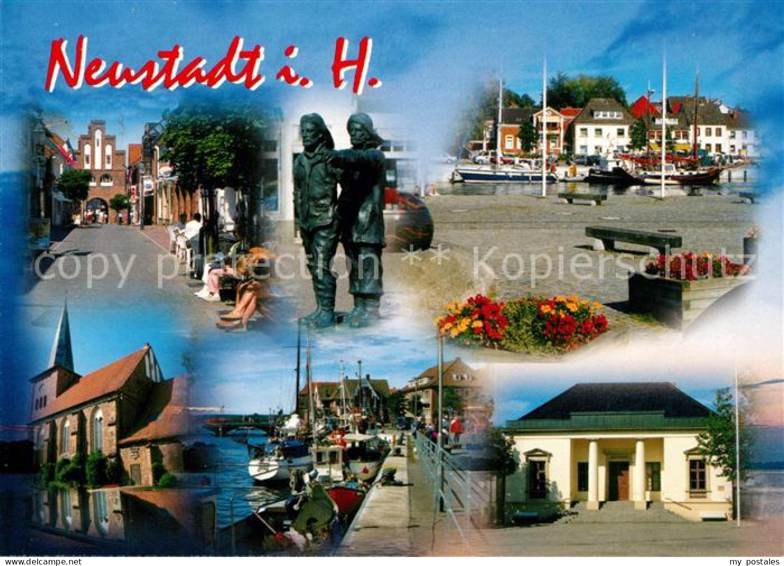 73226053 Neustadt Holstein Stadttor Hafen Denkmal  Neustadt Holstein - Neustadt (Holstein)