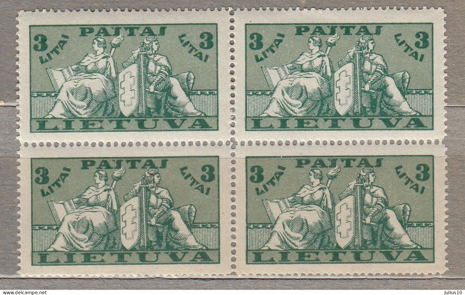 LITHUANIA 1934 Definitive MNH(**) Mi 401 #658 - Litauen