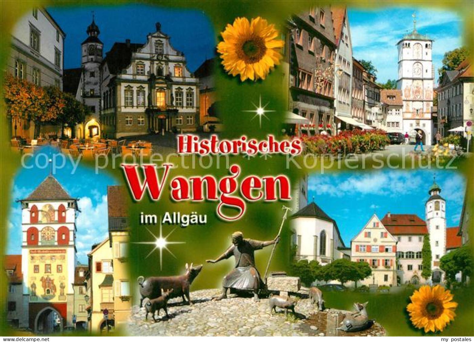 73225859 Wangen Allgaeu Rathaus Stadttore Marktplatz Wangen Allgaeu - Wangen I. Allg.