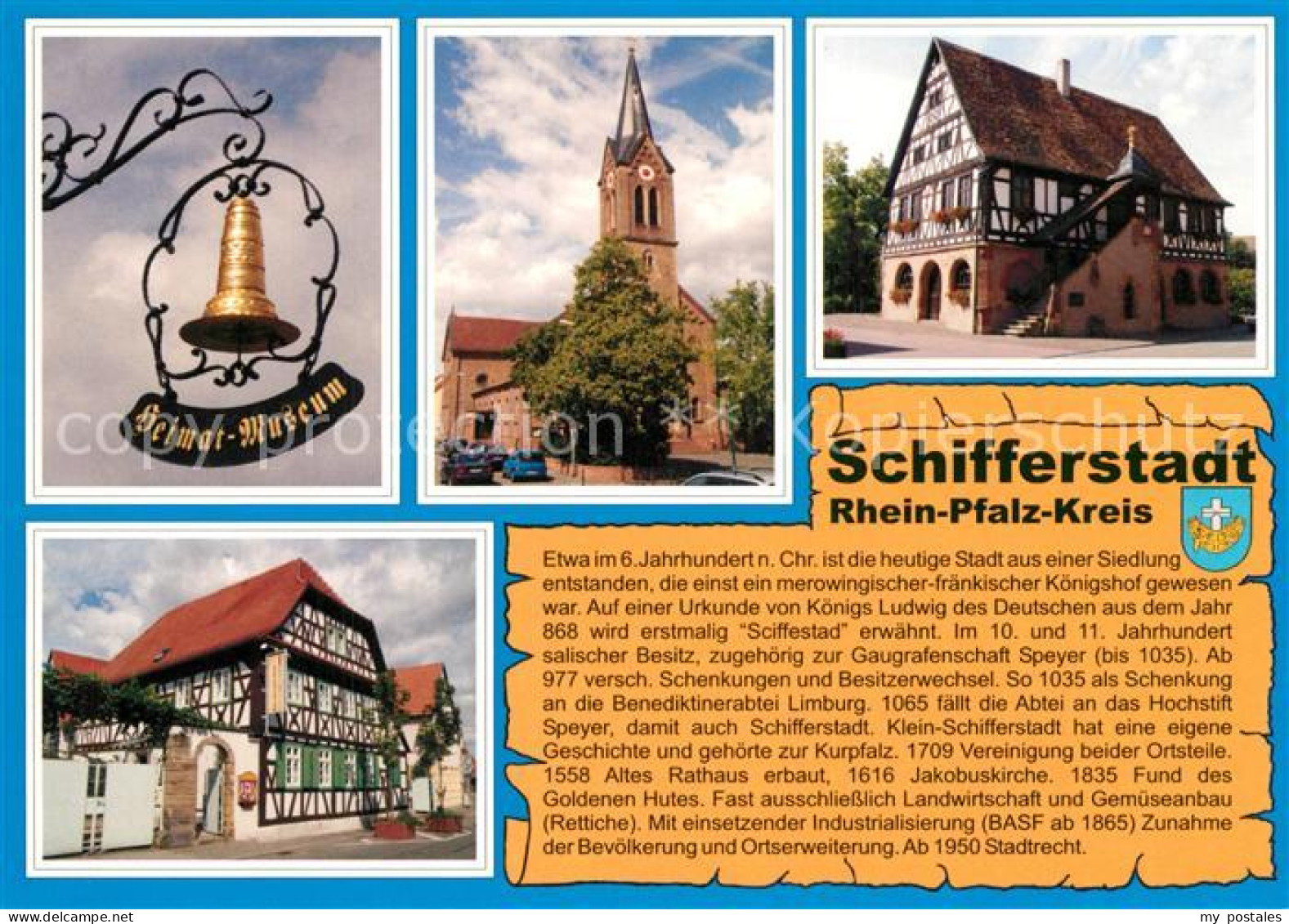 73225758 Schifferstadt Heimat Museum Kirche Rathaus Fachwerkhaus Schifferstadt - Schifferstadt