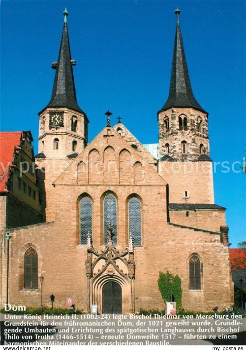 73225707 Merseburg Saale Dom Merseburg Saale - Merseburg