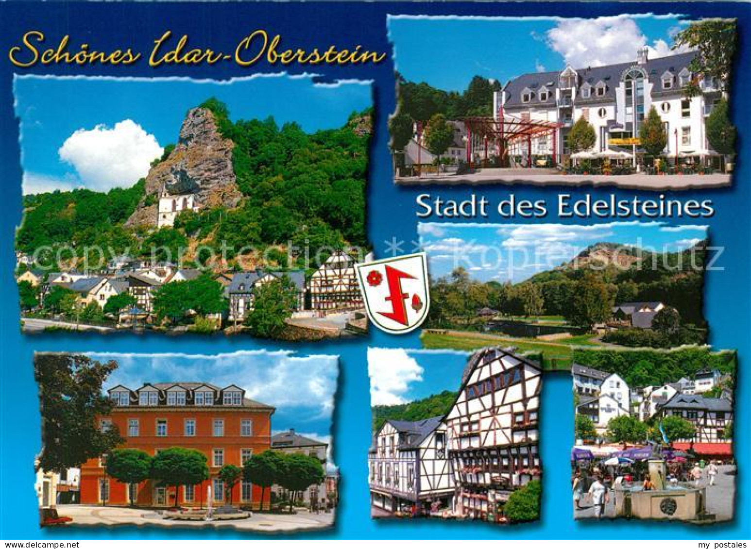 73225425 Idar-Oberstein Stadt Des Edelsteines Fachwerk Idar-Oberstein - Idar Oberstein