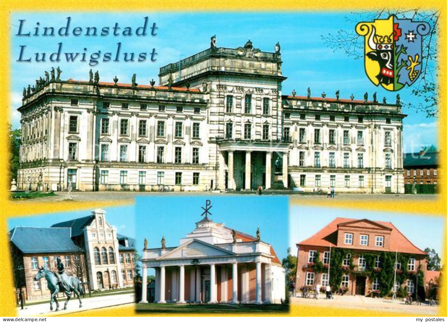 73225421 Ludwigslust Lindenstadt Barockschloss Alexandrinenplatz Jagdschloss Lud - Ludwigslust