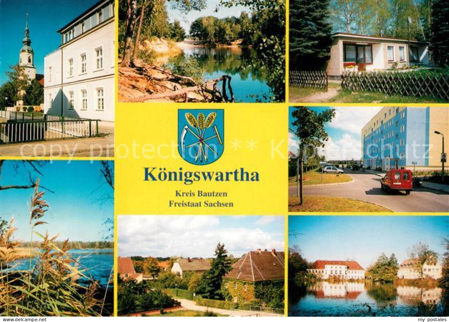 73225405 Koenigswartha Waldbad Schloss Bongalowsiedlung Koenigswartha - Jonsdorf