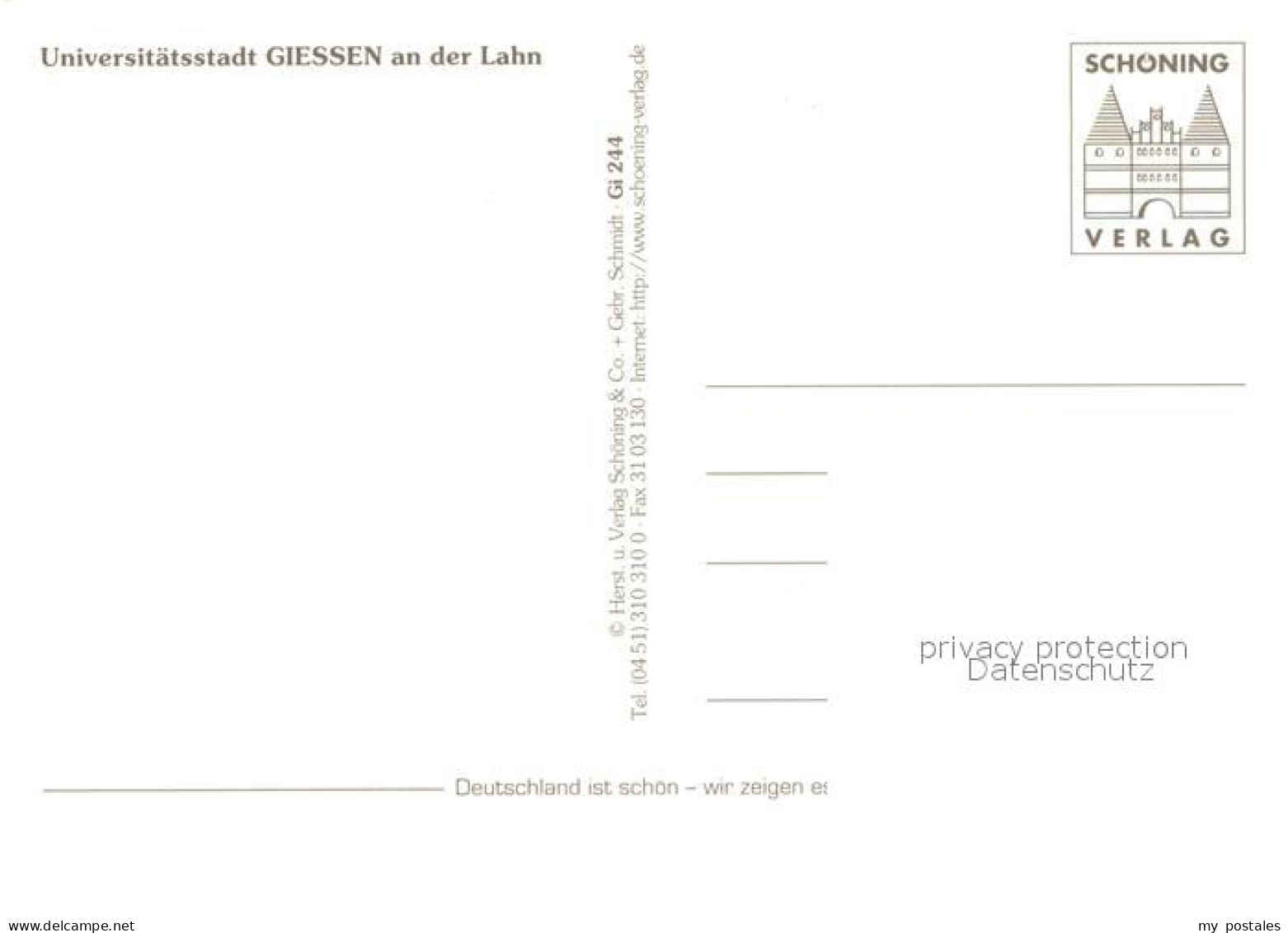 73225374 Giessen Lahn  Giessen Lahn - Giessen