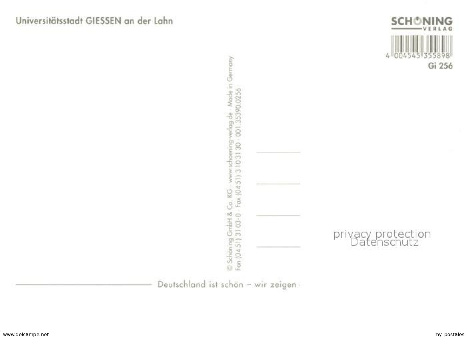 73225368 Giessen Lahn Schloss Kreuzplatz Loewengasse Kloster-Schifferberg Die Sc - Giessen