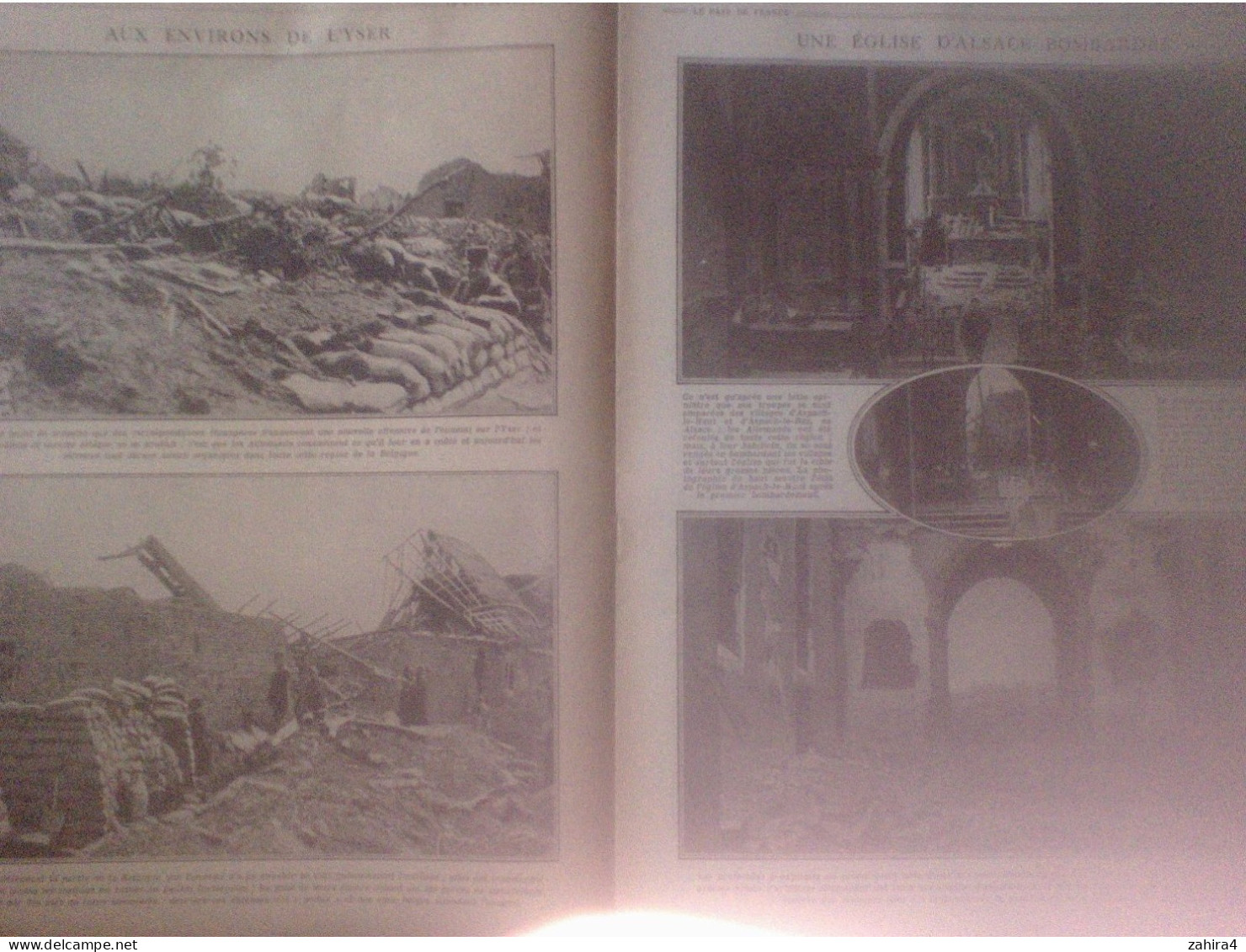 Le Pays De France N°49 Humbert L'Yser Alsace Seddul-Bahr Dardanelles Picardie Champagne Avion Vosges George Edourd - Guerre 1914-18