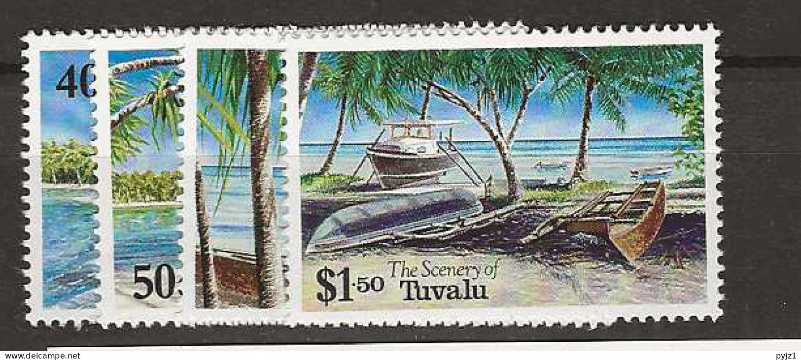 1994 MNH Tuvalu Mi 679-82 - Tuvalu