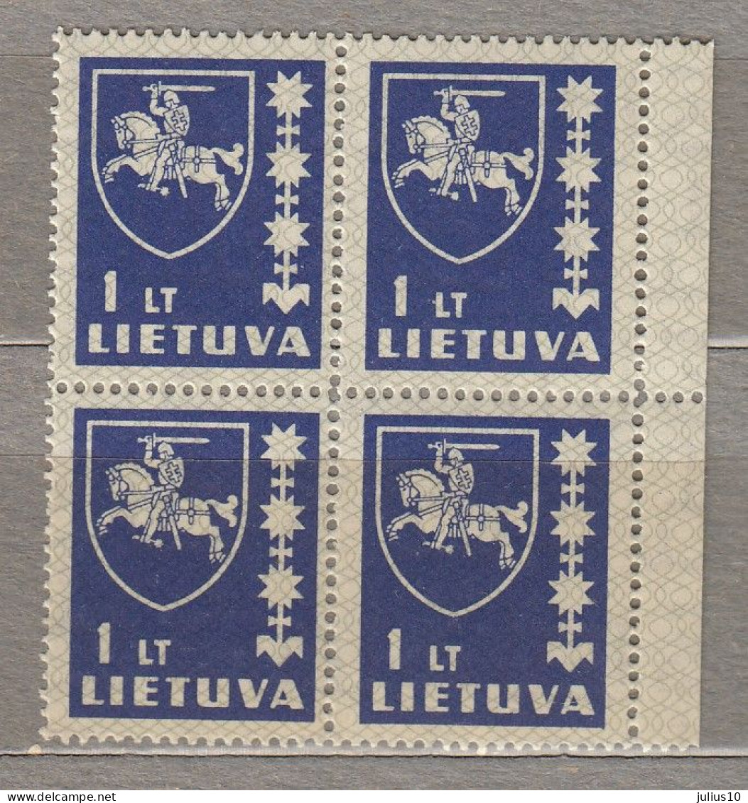 LITHUANIA 1939 Definitive Coat Of Arms MNH(**) Mi 432 #666 - Litauen