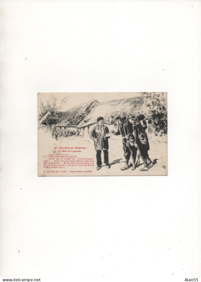1916. "HOPITAL TEMPORAIRE N°66".(.PHOTO).CHATEAU-CHINON (NIEVRE) - WW1