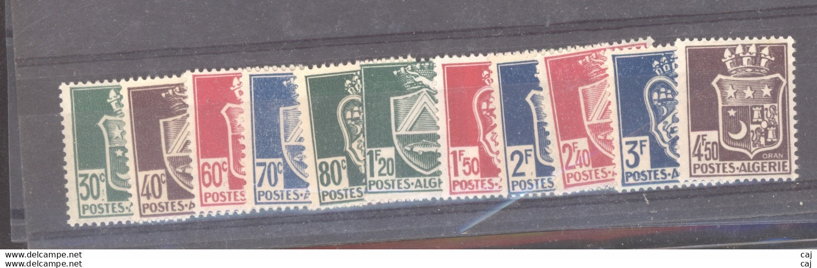 Algérie  :  Yv  185-95   ** - Unused Stamps