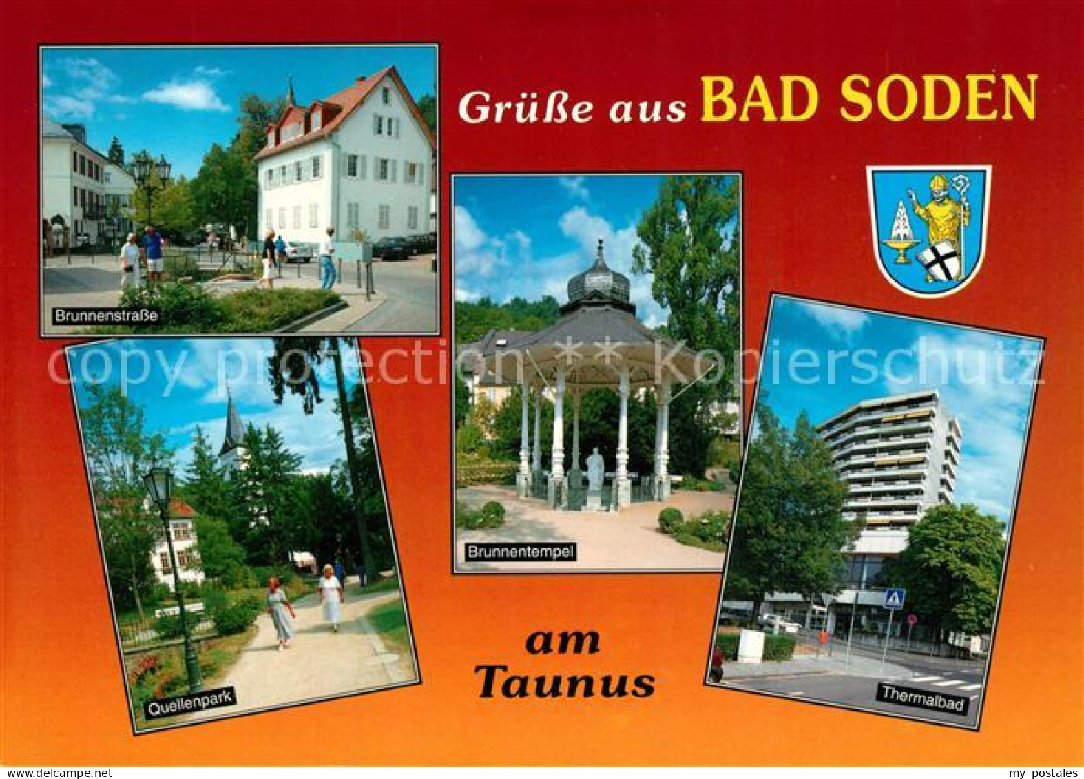 73223803 Bad Soden Taunus Brunnenstrasse Tempel Thermalbad Quellenpark Bad Soden - Bad Soden