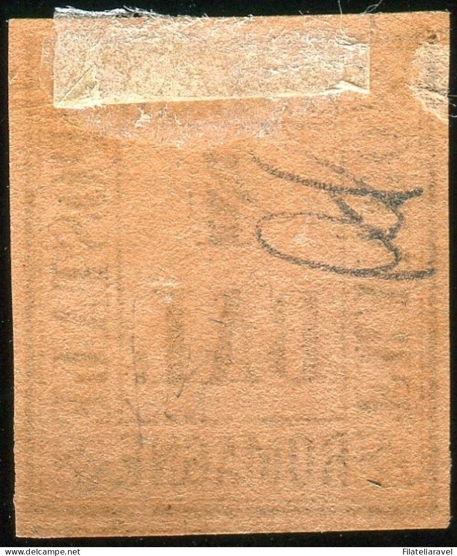 * 1859  Romagne - 4 Baj  Fulvo (5) Nuovo Con Gomma, Cert. L.Guido (1.500) - Romagna