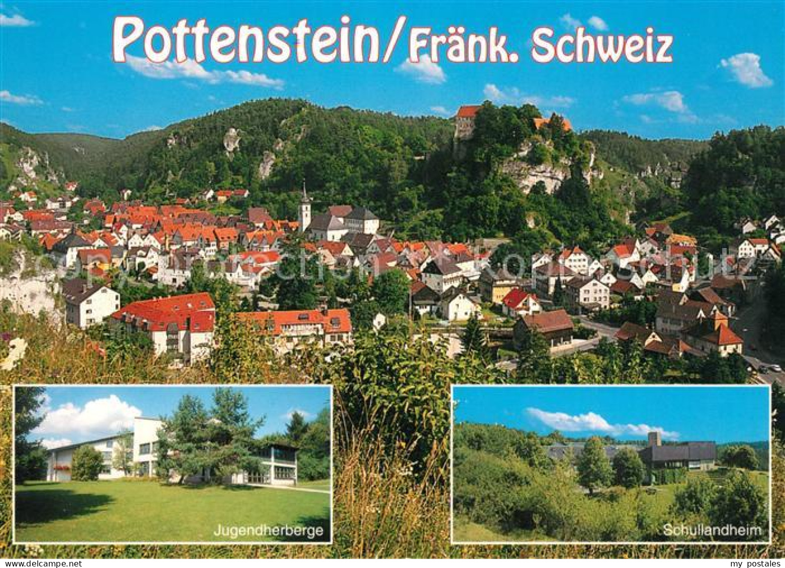 73223764 Pottenstein Oberfranken Mit Jugendherberge Und Schullandheim Pottenstei - Pottenstein