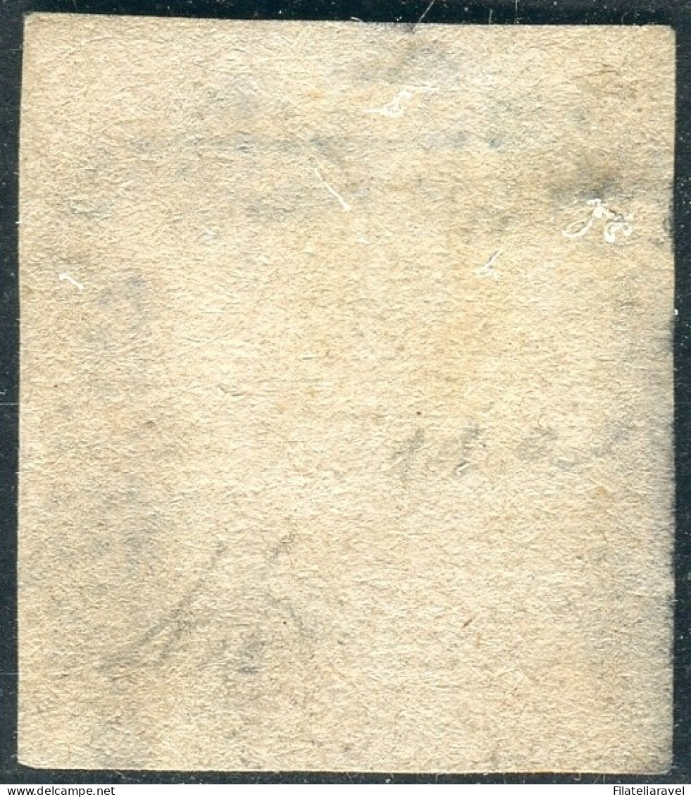 Us 1859 - Sicilia "5 Grana Vermiglio Vivo" (11a) Usato II Tavola, Diena Cert.Viesti (6.500) - Sicile