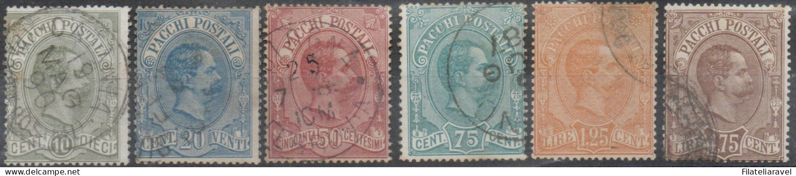 **/* 1884/1914 -  Regno - Pacchi Postali ( 1/6) Usati+ (7/19) Integri / Tl (2.825) - Colis-postaux