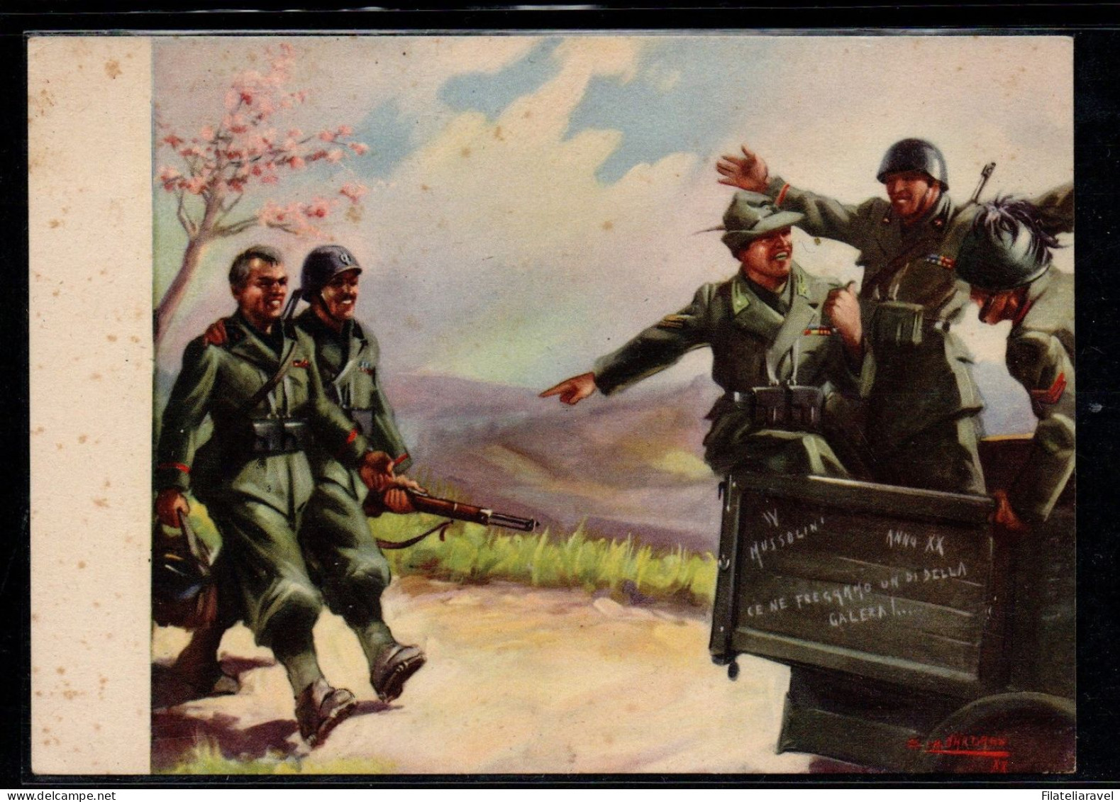 Cart Cartolina Militare -1900 - Militari - Lotticino Di 11 Cartoline Militari Non Viaggiate - Taxe