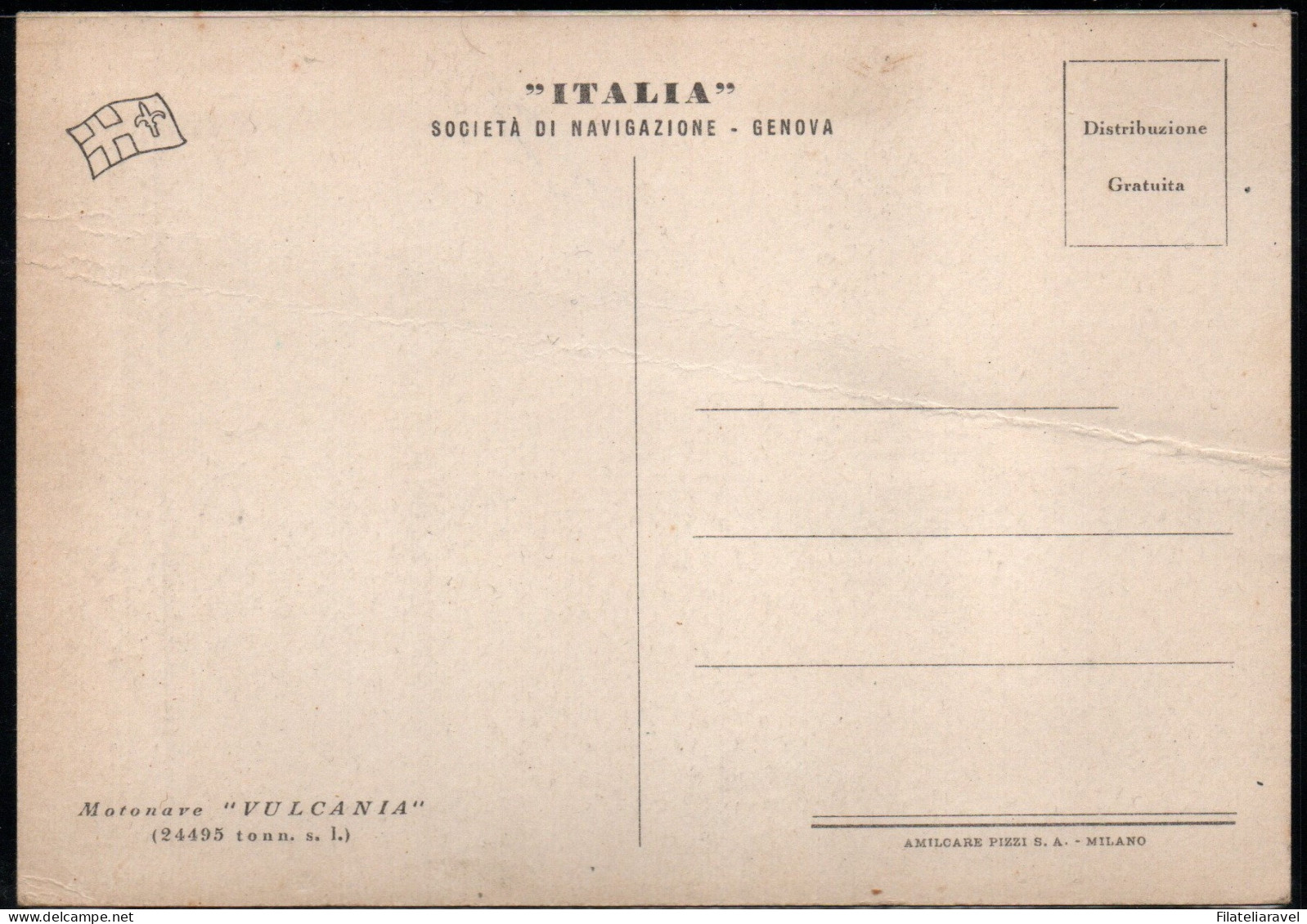 Cart Cartolina 1950 - Navi Da Crociera Lotto Di 200 Cartoline Nuove/viaggiate (Lloyd-Costa Crociere-Italia-Span) - Postage Due