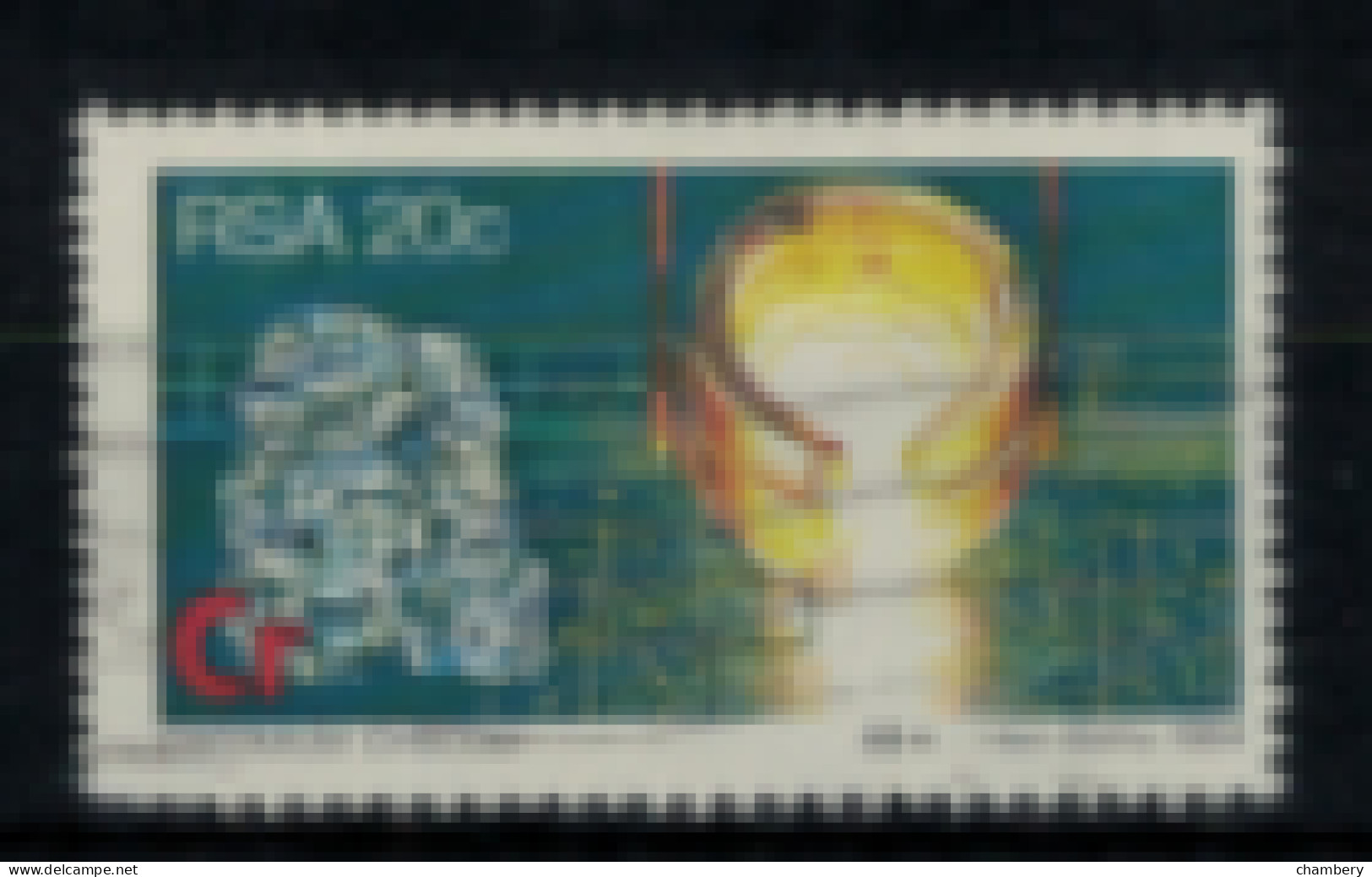 Afrique Du Sud - "Ressource En Minerai Stratégique : Chrome" - Oblitéré N° 553 De 1984 - Used Stamps