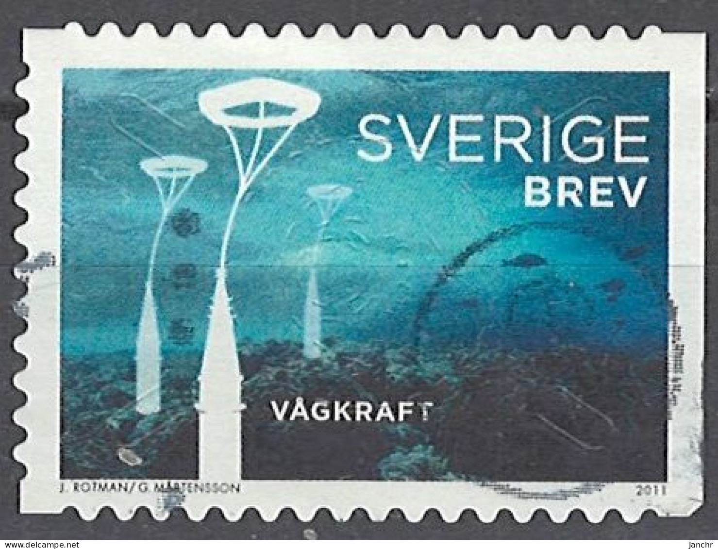 Sweden 2011. Mi.Nr. 2818, Used O - Used Stamps