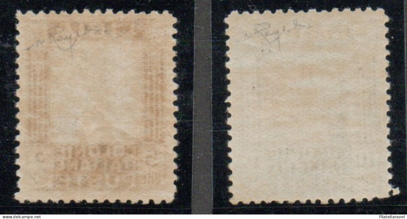 ** 1937 - Libia - Pittorica (144/145) 2 Val. Integri, Dent. 11, Cert. Raybaudi/Raybaudi Oro (19.000) - Libya