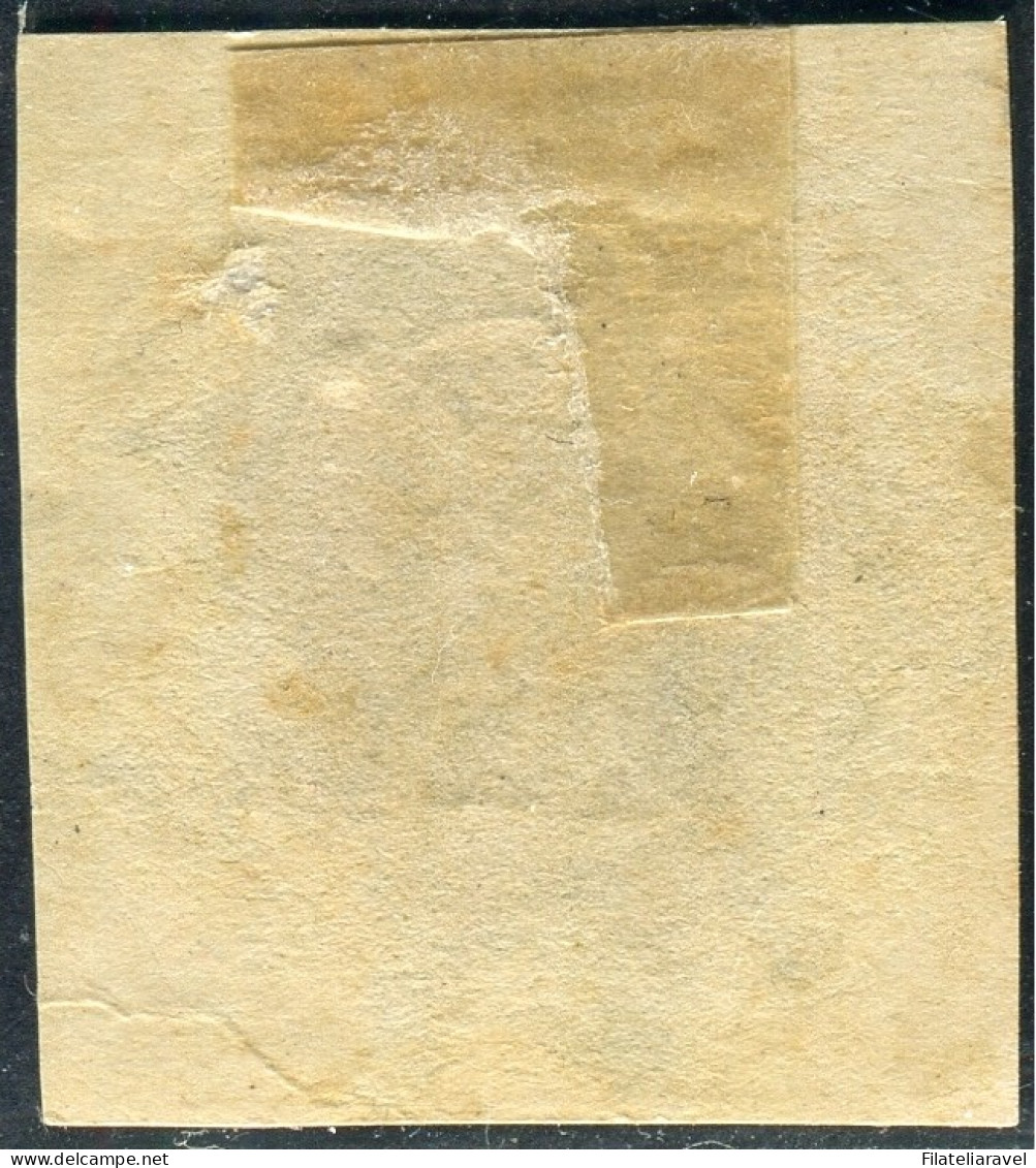 Us 1847-54 - "Gran Bretagna" Stanley Gibbons (61) Embossed Six Pence Violet Die 2 (£4.000) - Used Stamps