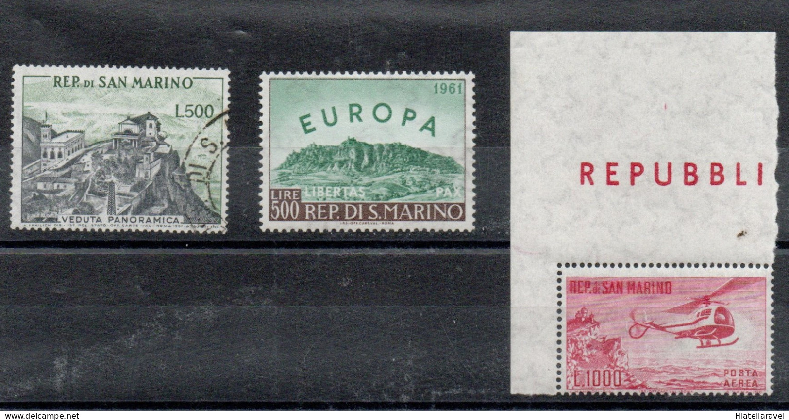 */us 1931/1961 - San Marino - Lotto Solo POSTA AEREA Primo Periodo,  Serie Nuove /usate (3.120) - Luftpost