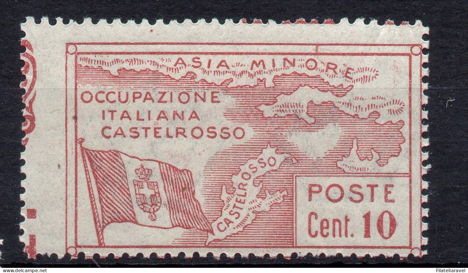 ** 1923 - Castelrosso -  Occupazione Dell'Isola (11aa) Serie Cpl (10/14 )integra (400) - Castelrosso