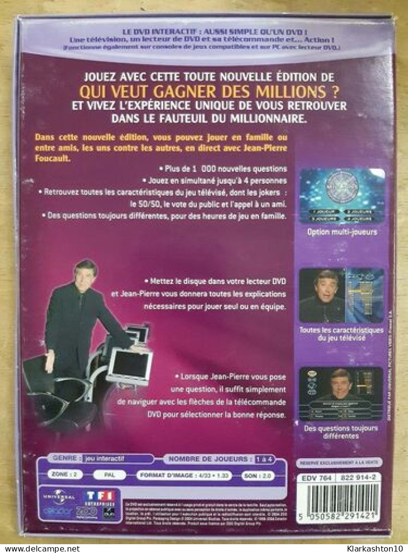 DVD Jeu Vidéo - Qui Veut Gagner Des Millions - Otros & Sin Clasificación