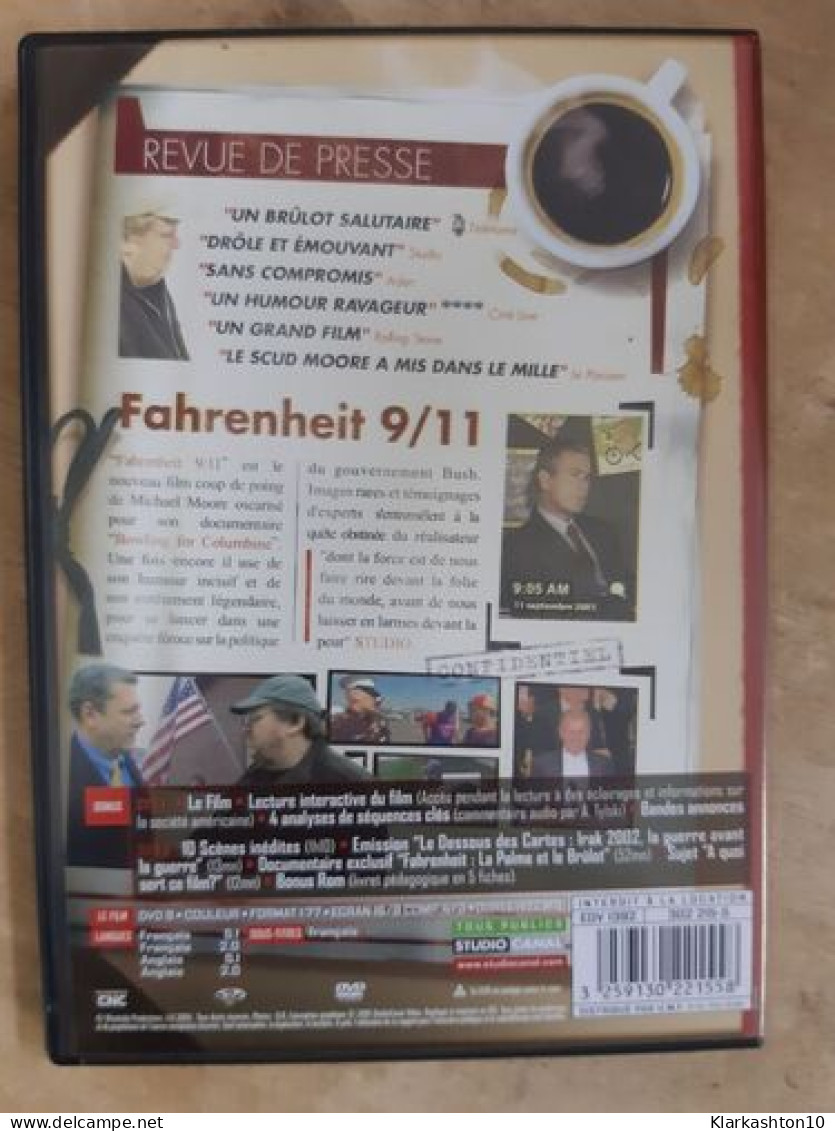 DVD Film - Fahrenheit 9/11 - Otros & Sin Clasificación