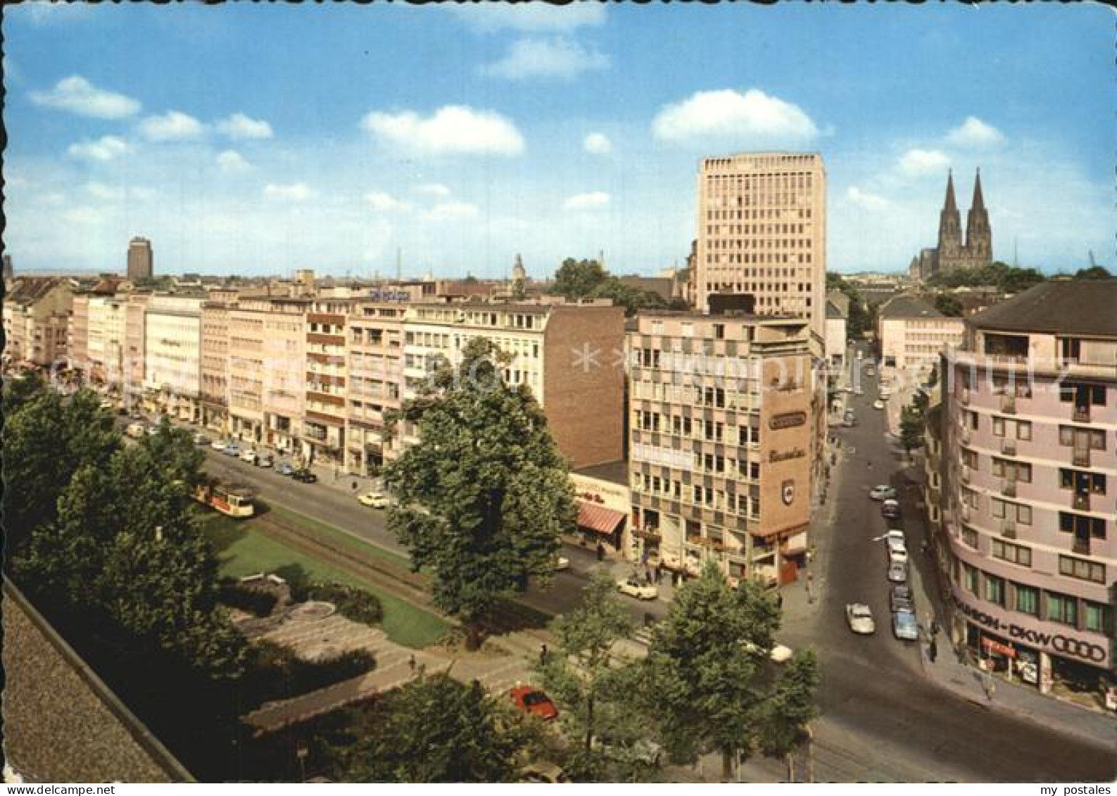 72488748 Koeln Rhein Kaiser Wilhelm Ring Mit Dom Koeln Rhein - Koeln