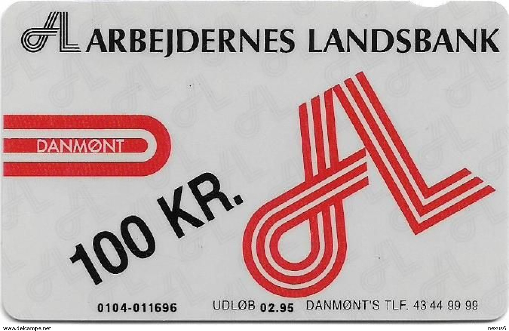 Denmark - Danmønt - Al Logo - DD009B - 100Kr. Exp. 02.1995, 800ex, Used - Dänemark