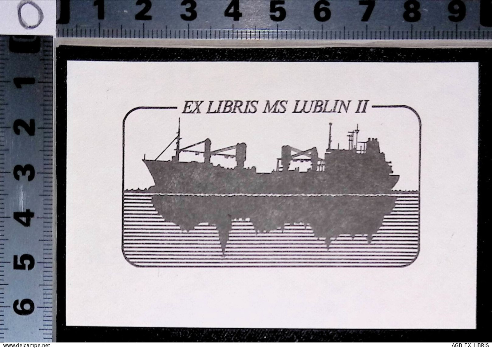 EX LIBRIS ALFRED GAUDA Per MS LUBLIN II L27bis-F02 EXLIBRIS - Exlibris