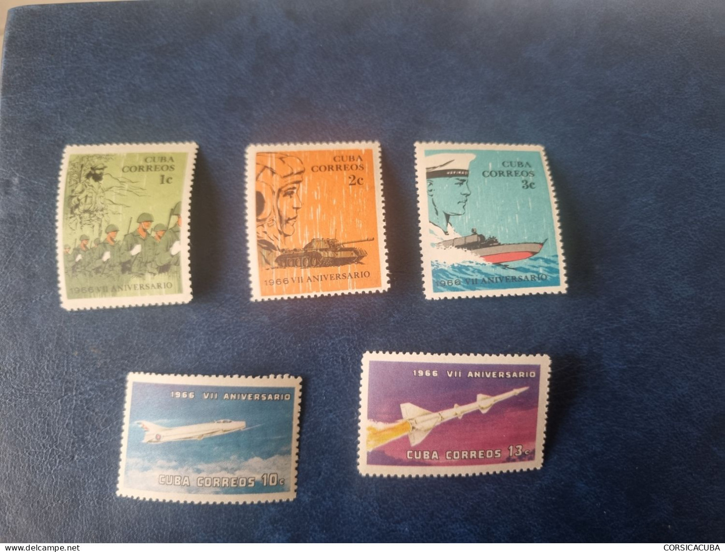 CUBA  NEUF  1966   TRIUNFO  DE   LA  REVOLUCION   //  PARFAIT  ETAT  //  1er  CHOIX  // - Unused Stamps