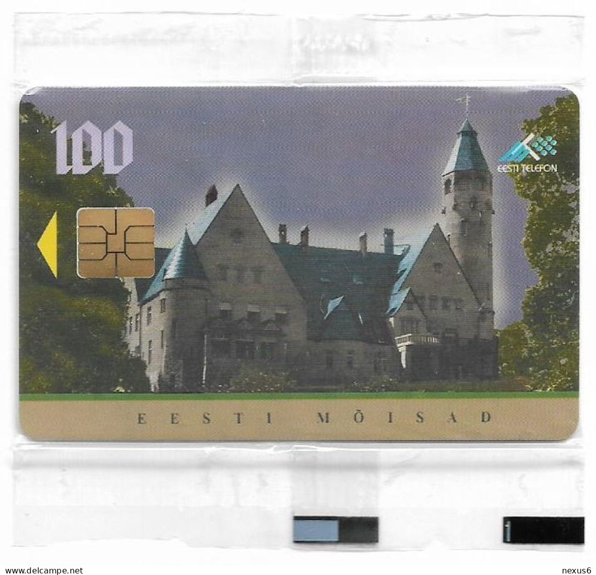 Estonia - Eesti Telefon - Taagepera Manor - ET0095 - 10.1998, 100Kr, 10.000ex, NSB - Estonie