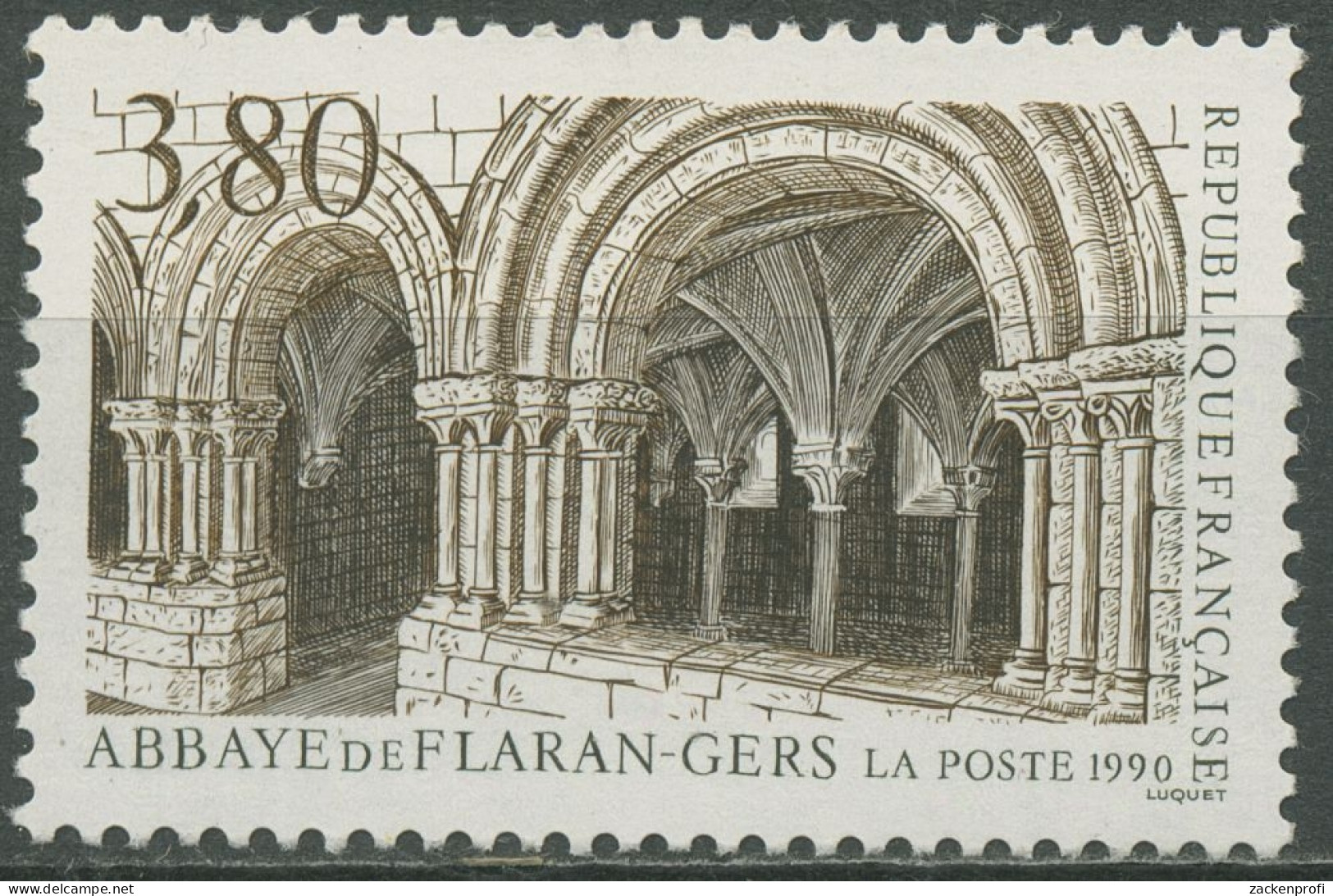 Frankreich 1990 Tourismus Kloster Flaran 2769 Postfrisch - Ungebraucht