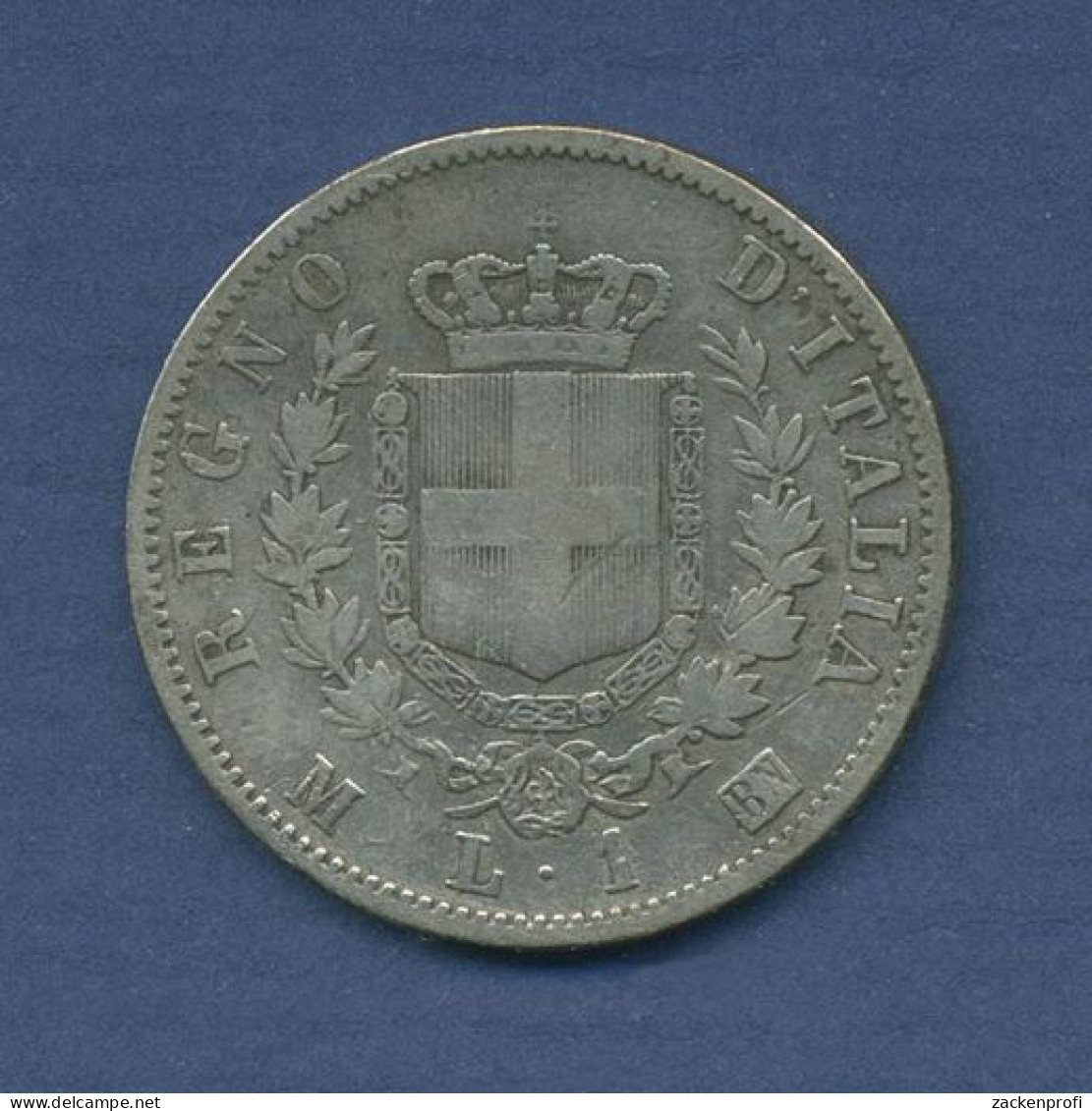 Italien Königreich Lira 1863 M BN, Vittorio Emanuele II., Ss (m6513) - 1861-1878 : Vittoro Emanuele II
