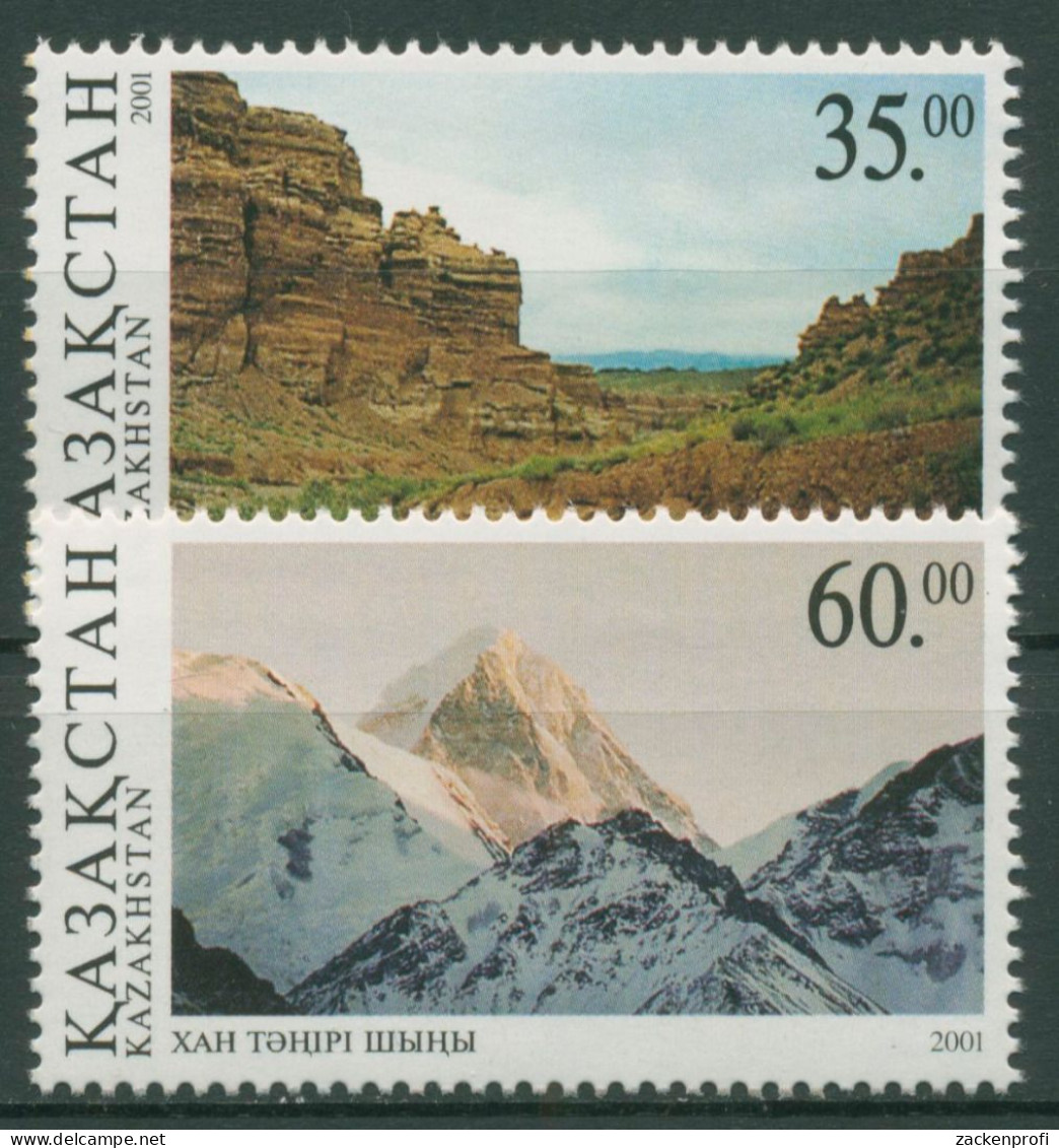 Kasachstan 2001 Jahr Der Berge 340/41 Postfrisch - Kazajstán