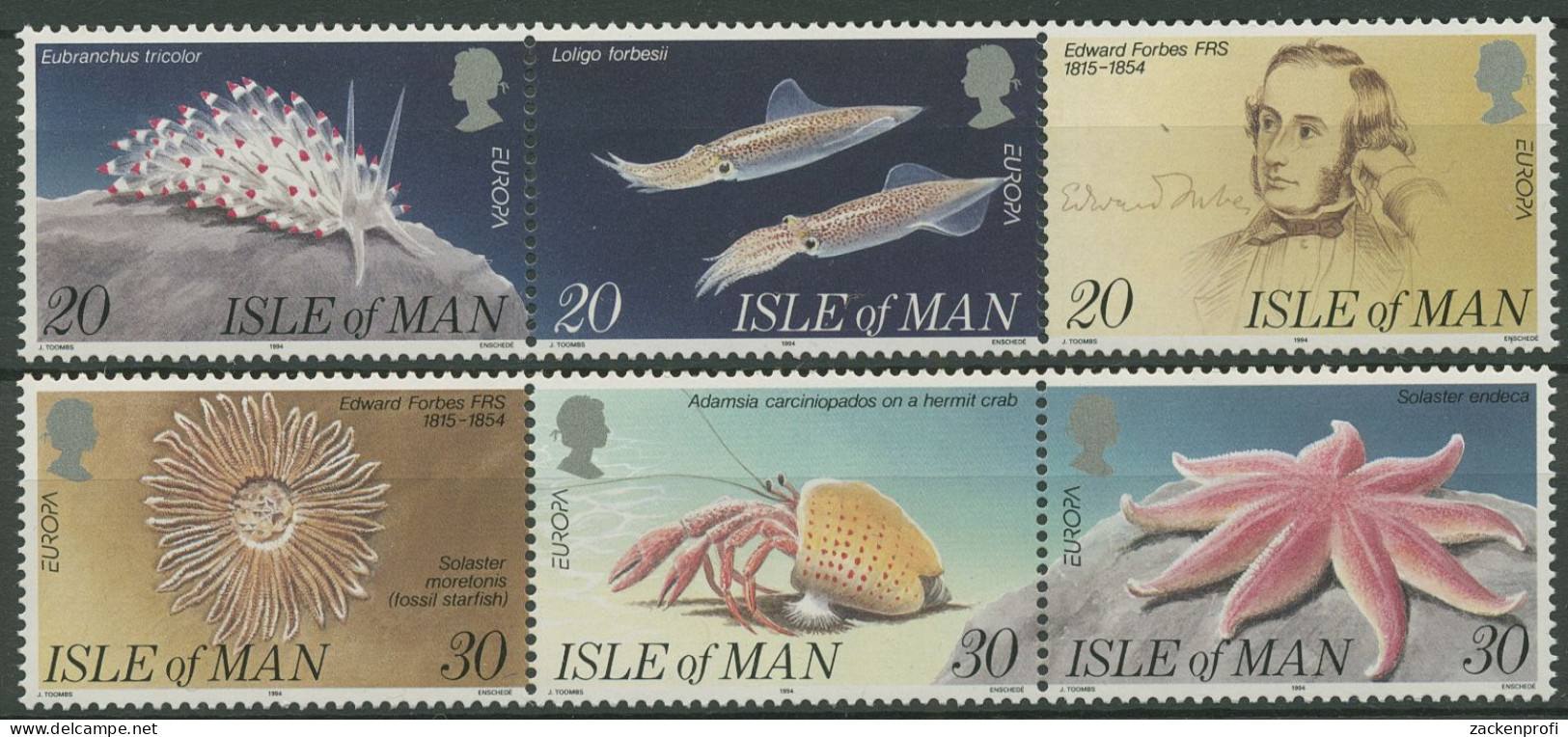 Isle Of Man 1994 Europa CEPT Entdeckungen Erfindungen 587/92 ZD Postfri. C63022) - Man (Ile De)