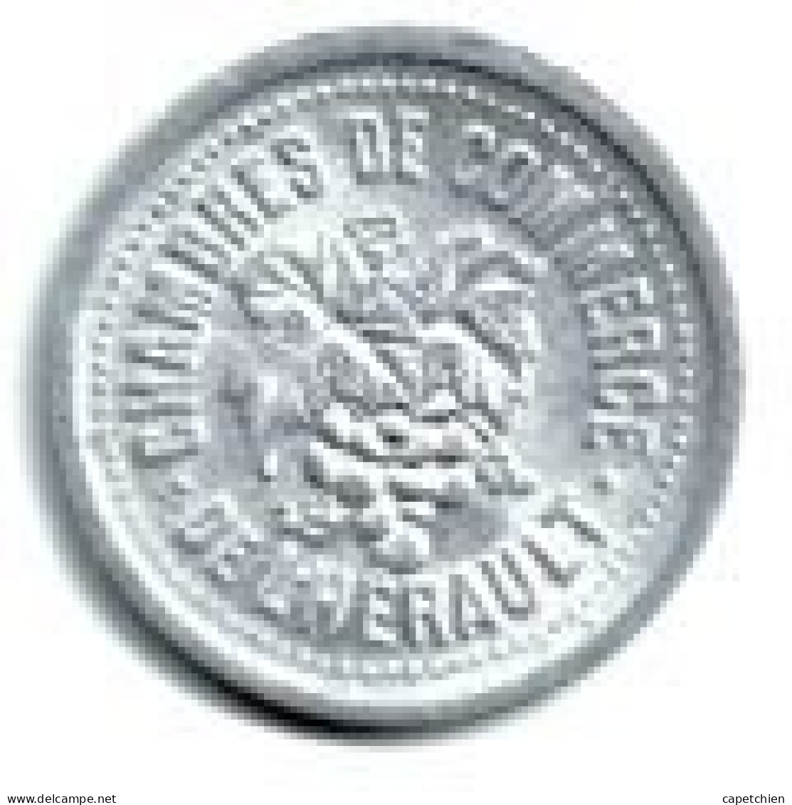FRANCE / NECESSITE / UNION LATINE / CHAMBRES DE COMMERCE DE L'HERAULT  / 1921 - 1924 /  5 CENT  / ALU / 1.10 G / 21 Mm - Monétaires / De Nécessité