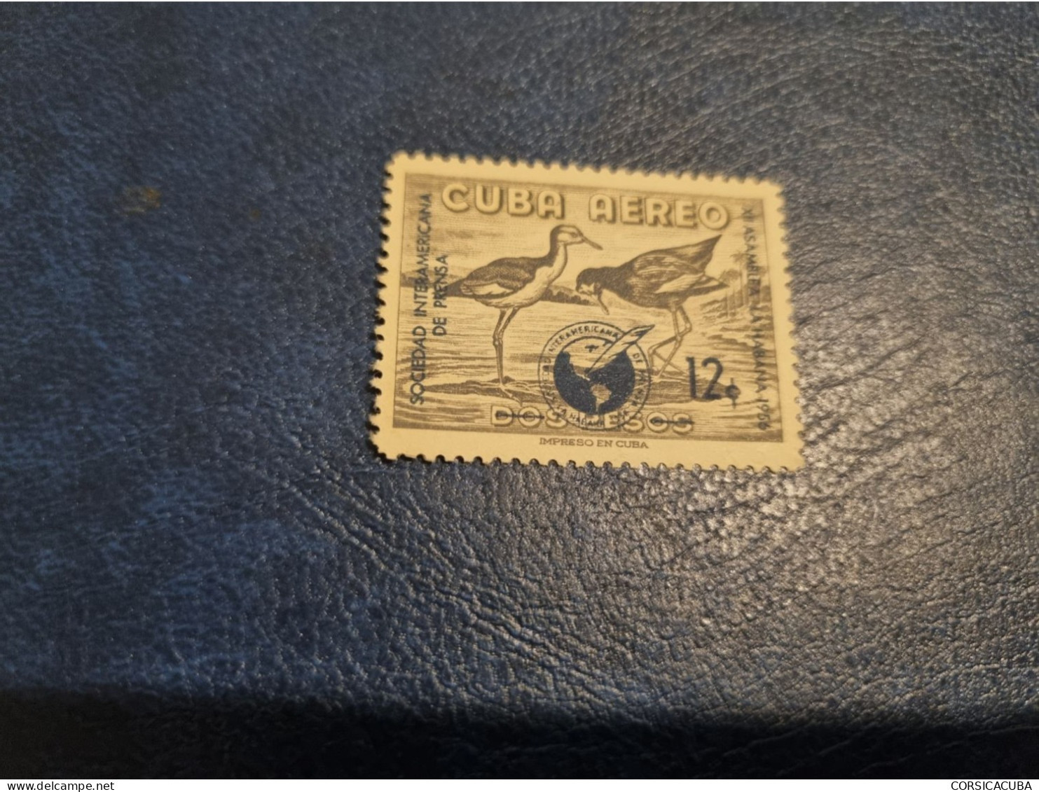 CUBA  NEUF  1956   SOCIEDAD  INTERAMERICANA  DE  PRENSA   //  PARFAIT  ETAT  //  1er  CHOIX  // - Unused Stamps