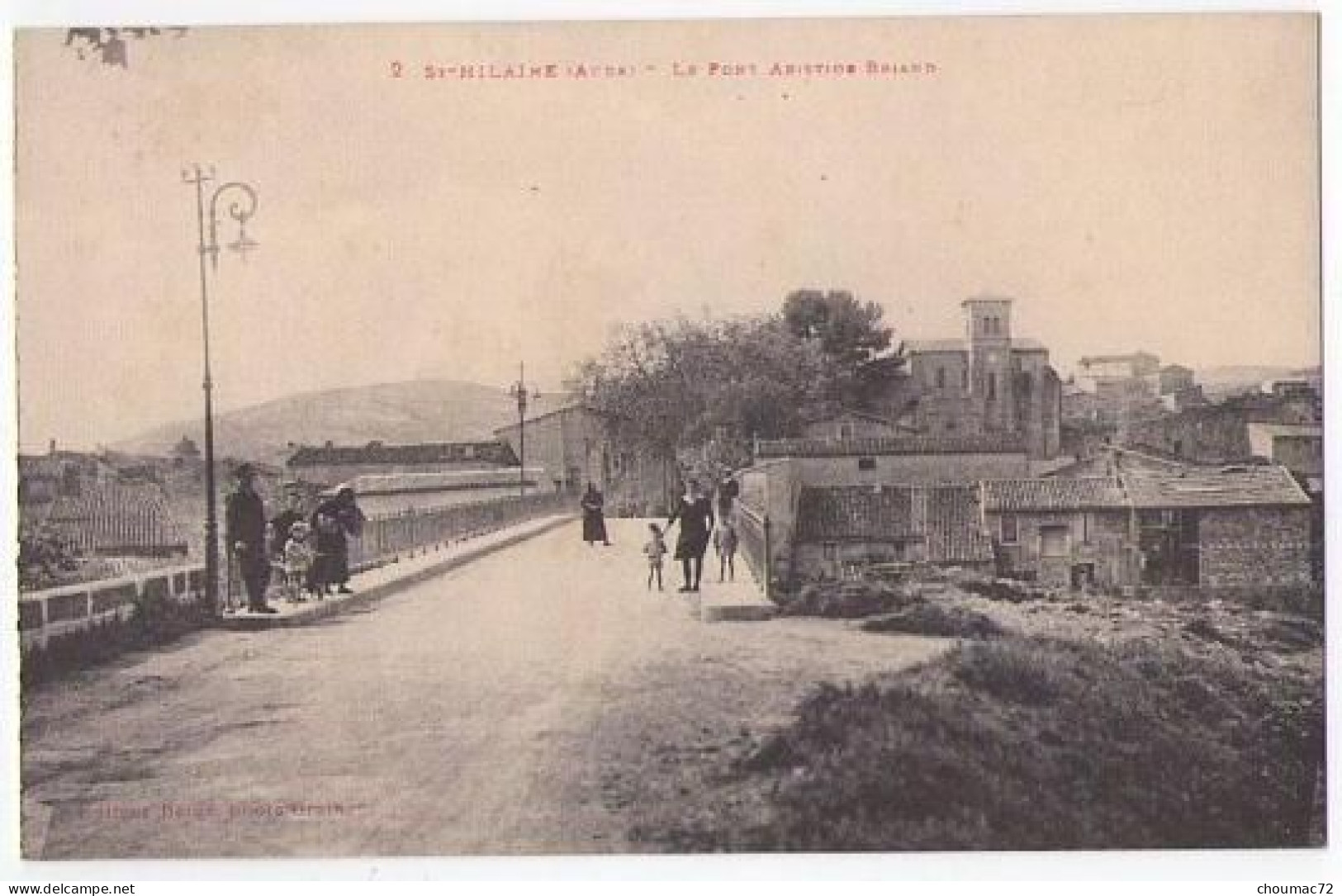 (11) 020, St Saint Hilaire, Bergé 2, Le Pont Aristide Briand - Saint Hilaire