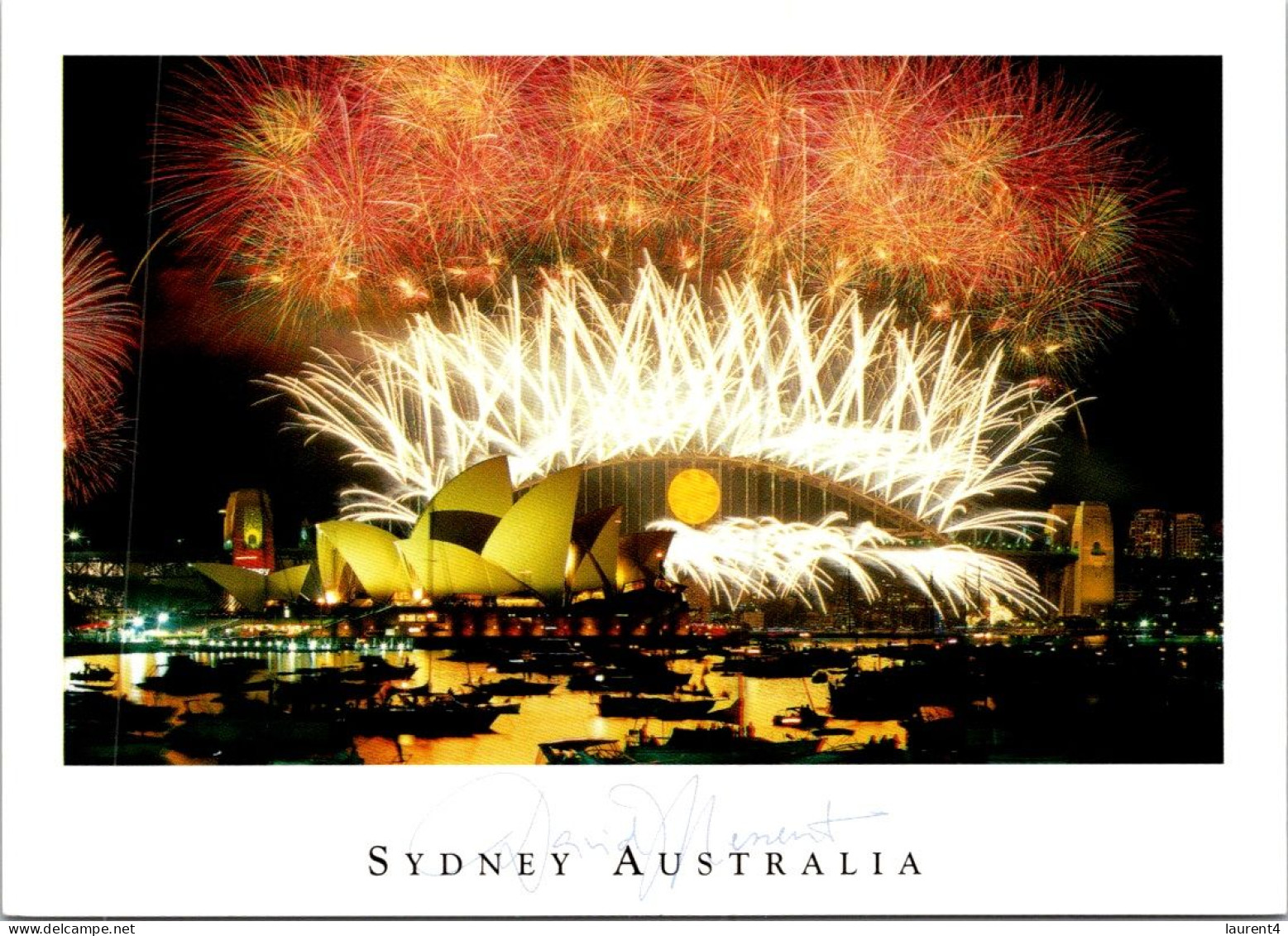 9-3-2024 (2 Y 31) Australia - NSW - Sydney New Years Eve Firework (2 Postcards) - Sydney
