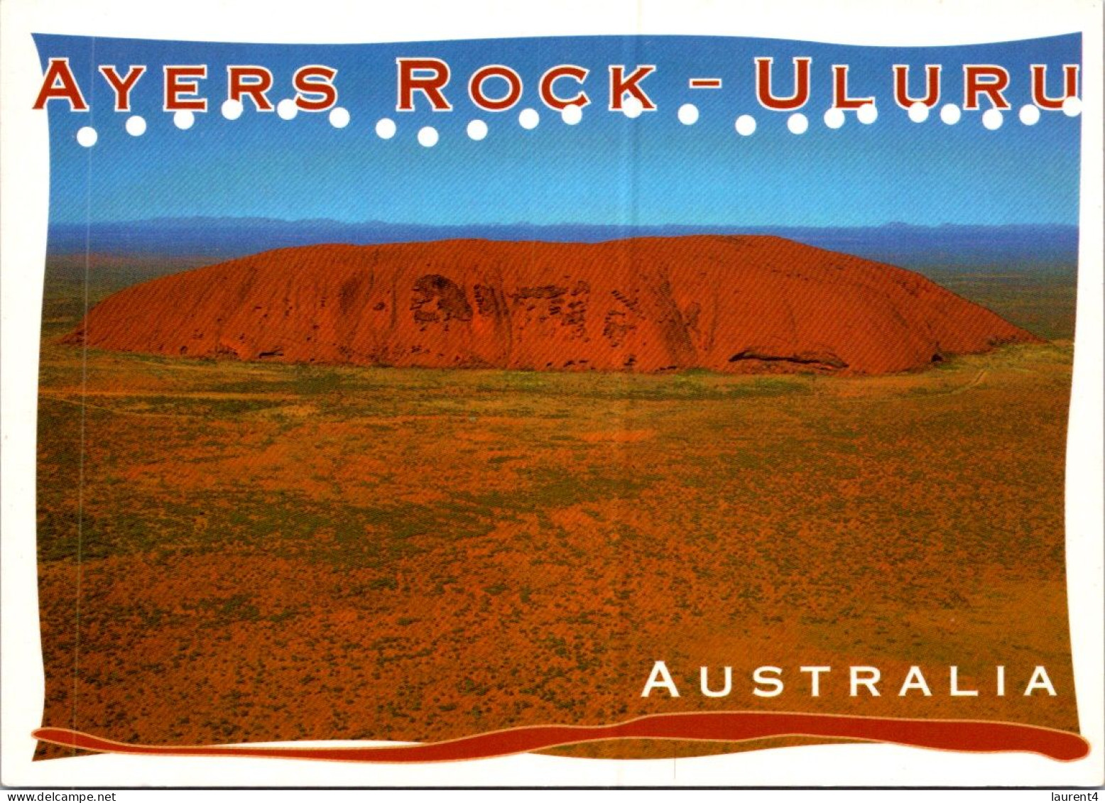 9-3-2024 (2 Y 31) Australia -  WA - Ayers Rock (aka Uluru) UNESCO - Uluru & The Olgas