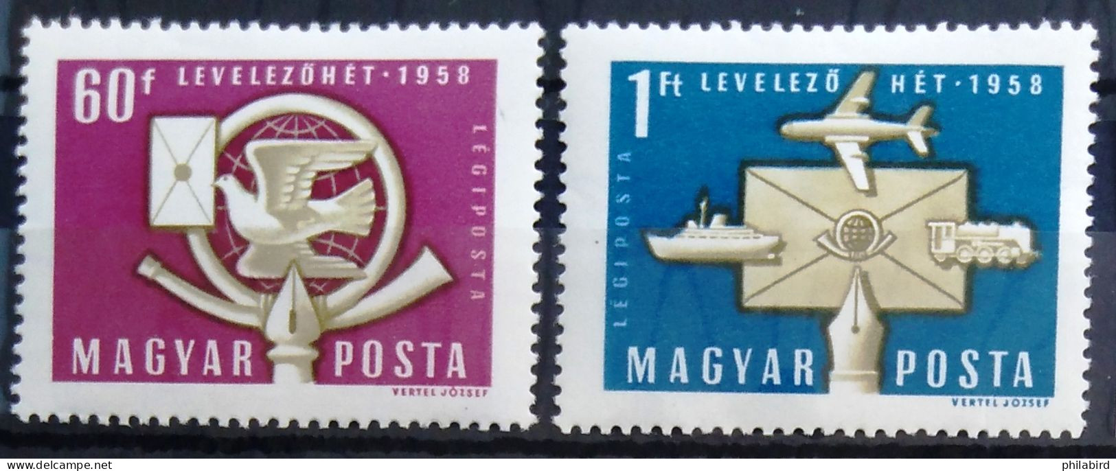 HONGRIE                            P.A  209/210                      NEUF* - Unused Stamps