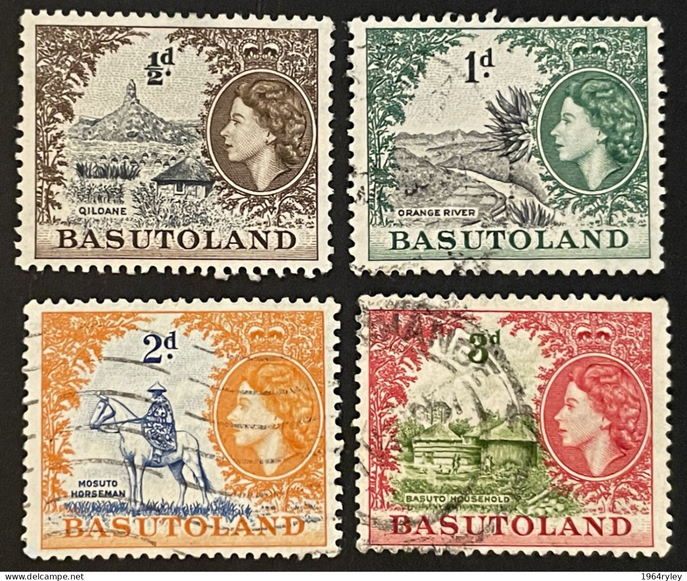 BASUTOLAND - (0) - 1954 - # 46/49 - 1933-1964 Colonie Britannique