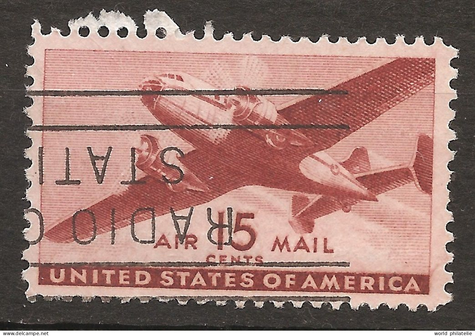 Etats-Unis D'Amérique USA 1941 N° PA 29 Iso O Courant, Avion, Aviation, Bimoteur, Douglas Aircraft Company, DC-2, Armée - Oblitérés