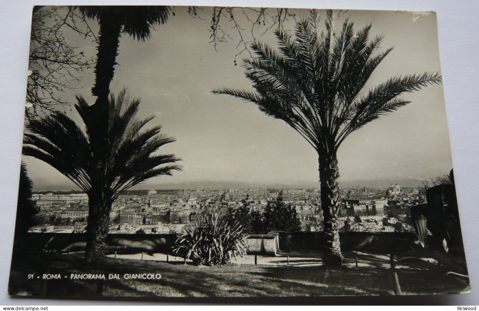 Roma, Rome - Panorama Dal Gianicolo - Panoramische Zichten, Meerdere Zichten